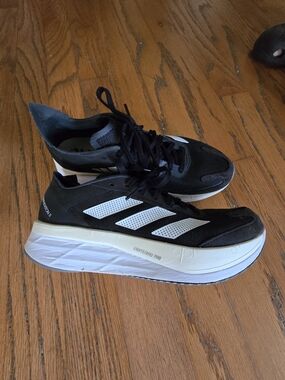 Adidas Adizero Boston Black & White Running Shoes
